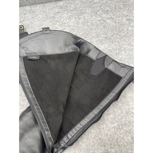 Sam Edelman Penny Black Leather Tall Back Zip Riding Boots Women 6.5M - Picture 16 of 16